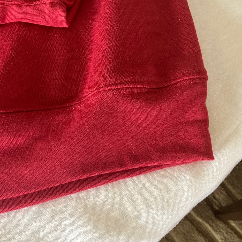 Bella Canvas Red Crewneck Pilates Sweat Shirt - Picture 4 of 7